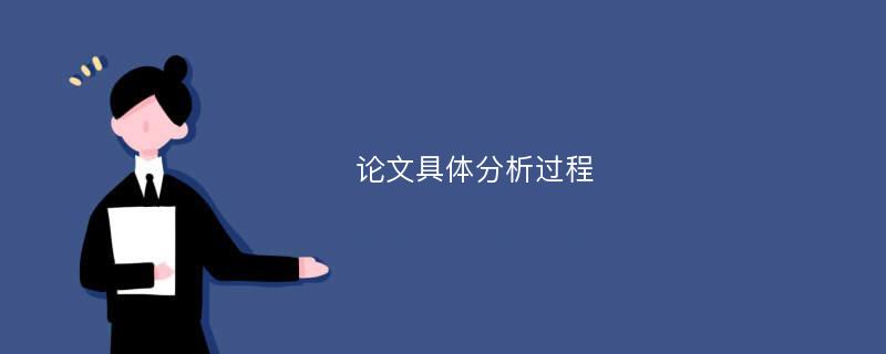 论文具体分析过程